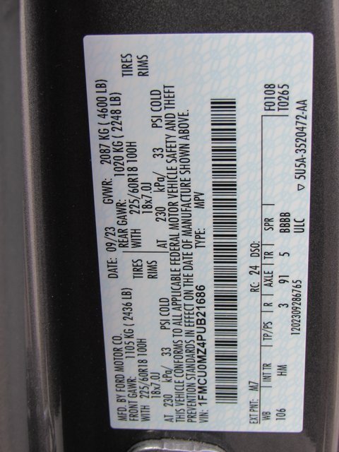 Used 2023 Ford Escape ST-Line w/ Equipment Group 301A image 15