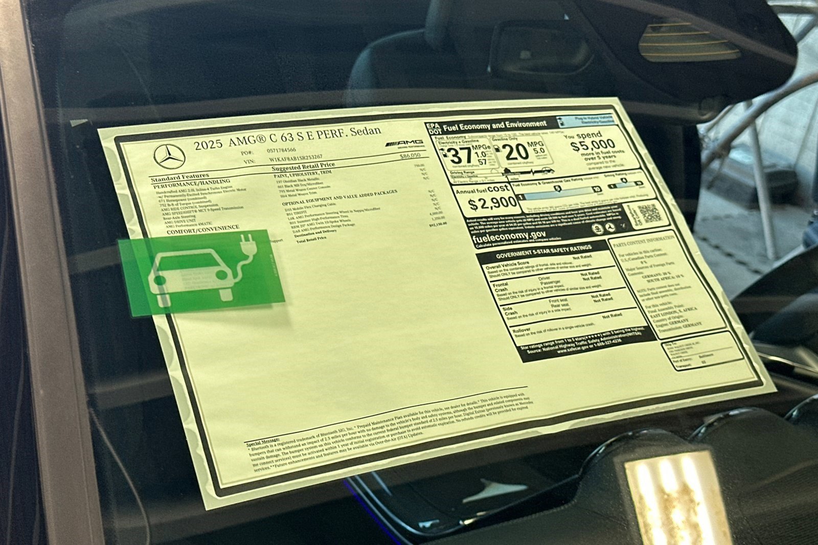 New 2025 Mercedes-Benz C 36 AMG S image 29