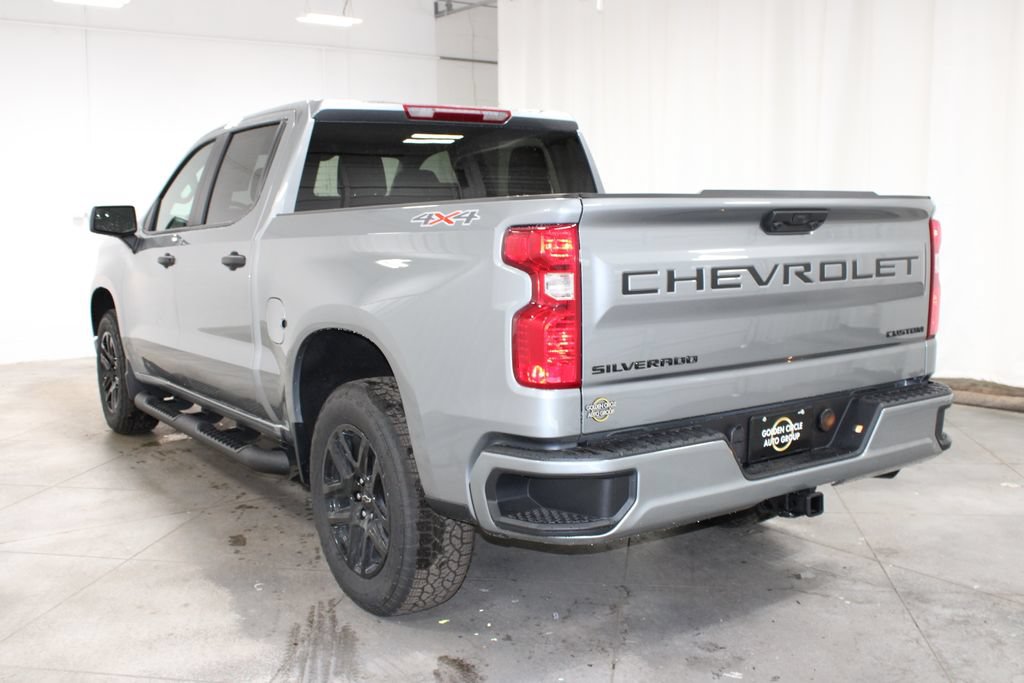 New 2026 Chevrolet Silverado 1500 Custom w/ Turbomax Blackout Package AWD/4WD image 7
