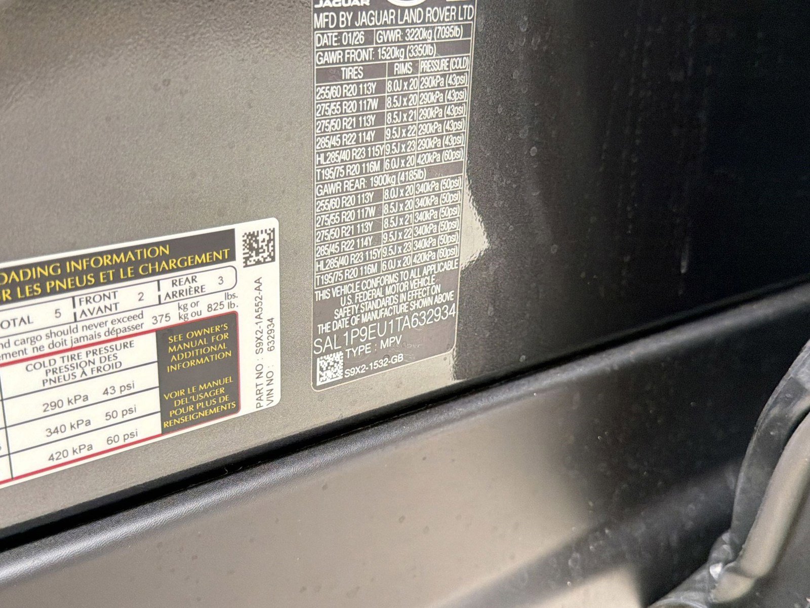 New 2026 Land Rover Range Rover Sport SE image 20