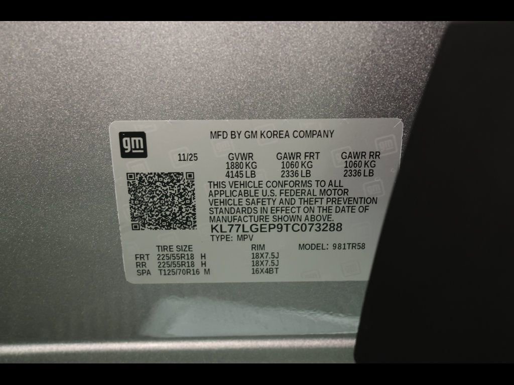 New 2026 Chevrolet Trax RS w/ Sunroof Package image 23