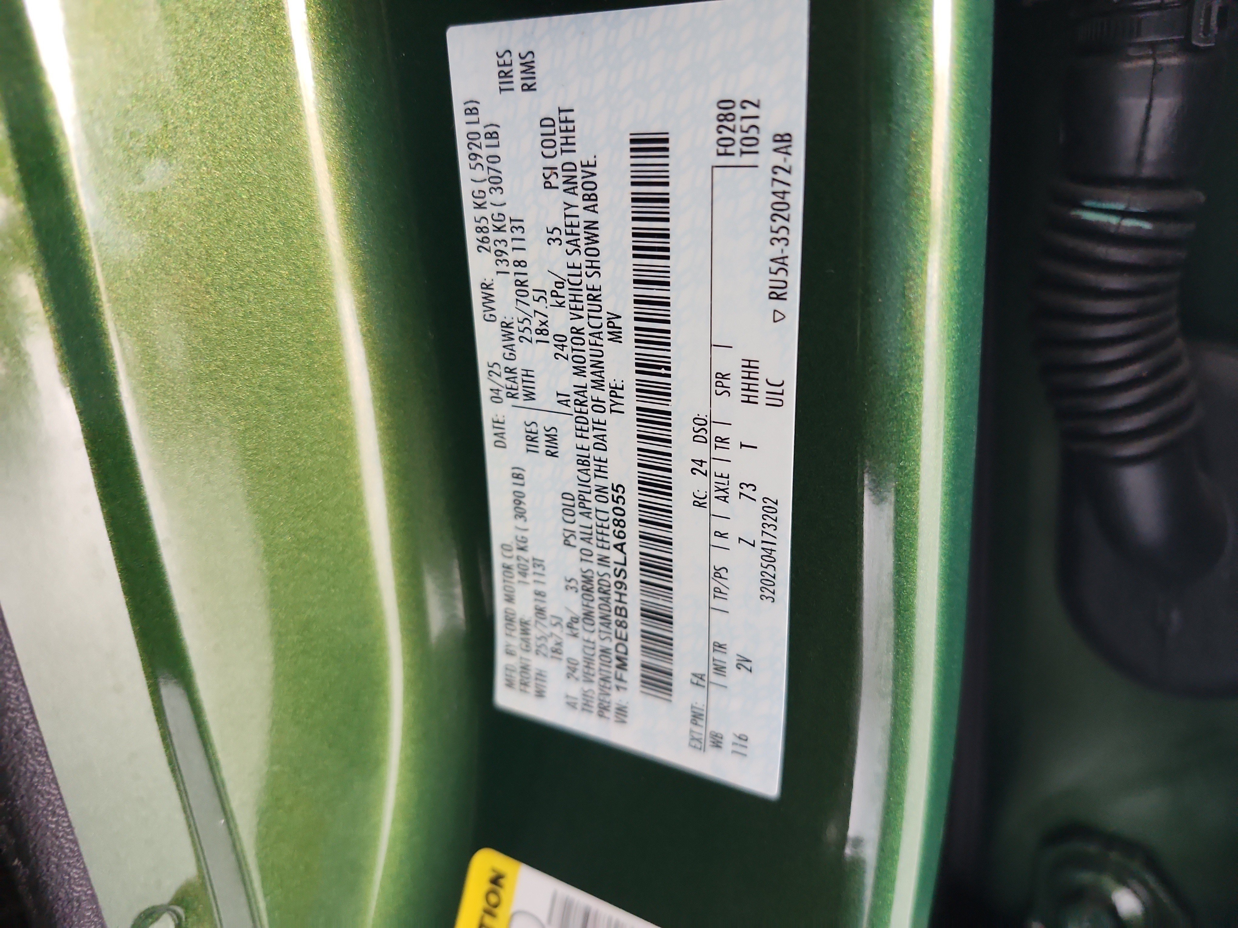 Certified 2025 Ford Bronco Outer Banks AWD/4WD image 26