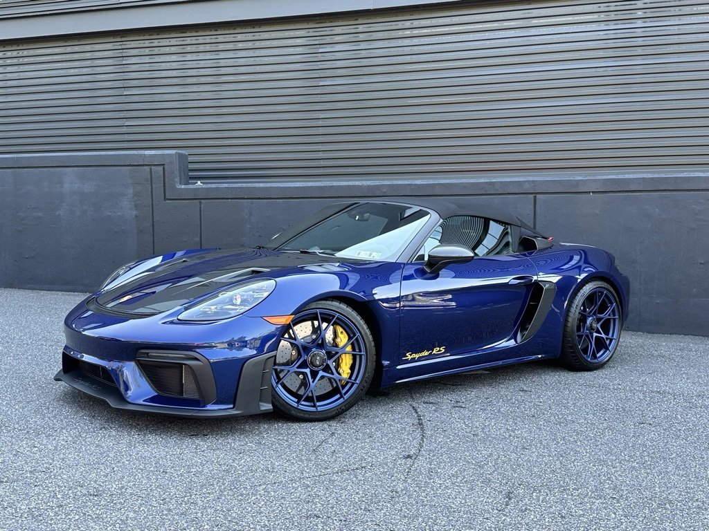 Certified 2025 Porsche 718 Boxster Spyder RS