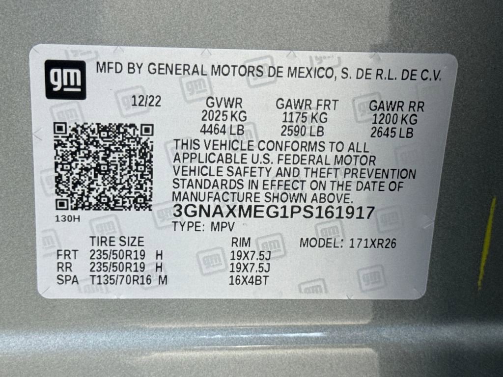 Used 2023 Chevrolet Equinox RS w/ RS Leather Package image 30