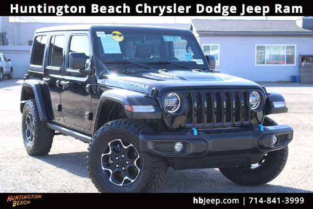 Used 2022 Jeep Wrangler Unlimited Rubicon 4xe w/ Dual Top Group AWD/4WD image 1