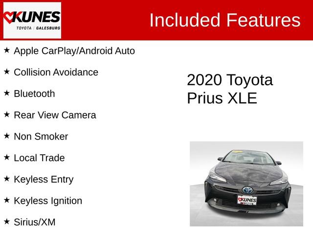 Used 2020 Toyota Prius XLE AWD/4WD image 2