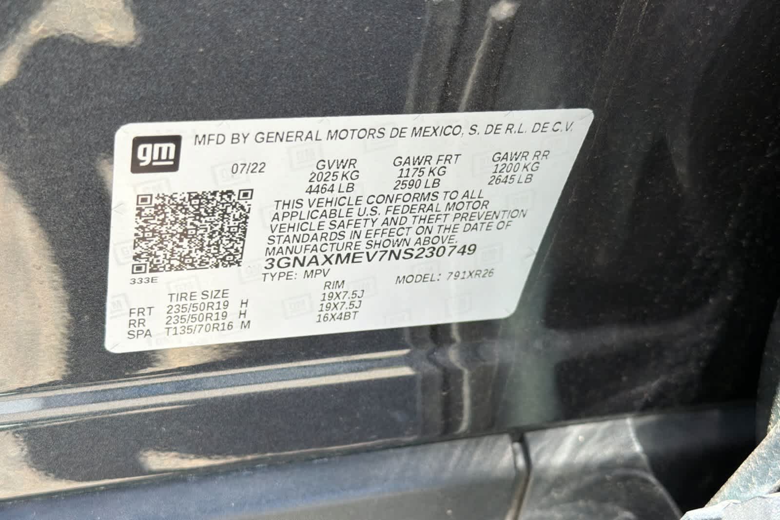 Used 2022 Chevrolet Equinox RS w/ Infotainment Package FWD image 32