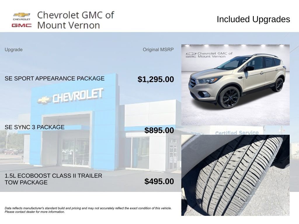 Used 2018 Ford Escape SE w/ SE Sport Appearance Package image 6