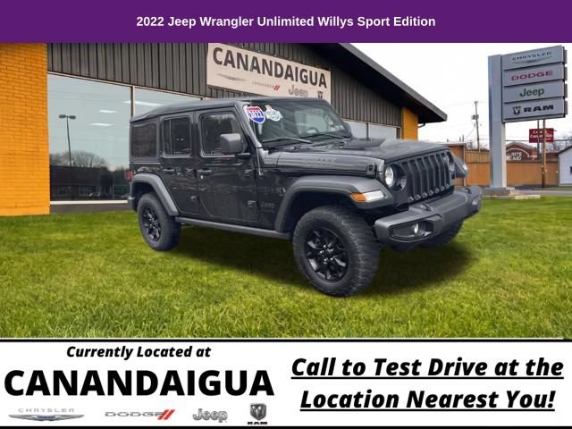 Used 2022 Jeep Wrangler Unlimited Sport
