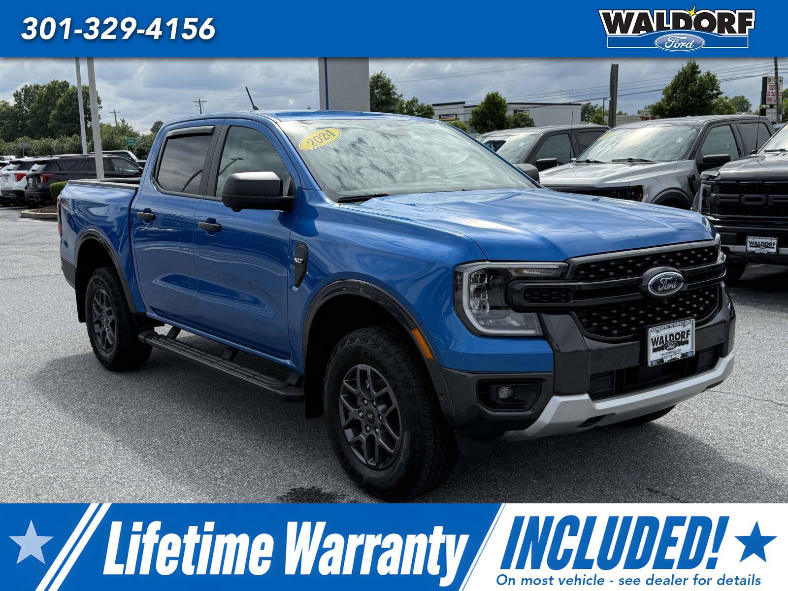 Certified 2024 Ford Ranger XLT w/ Technology Package