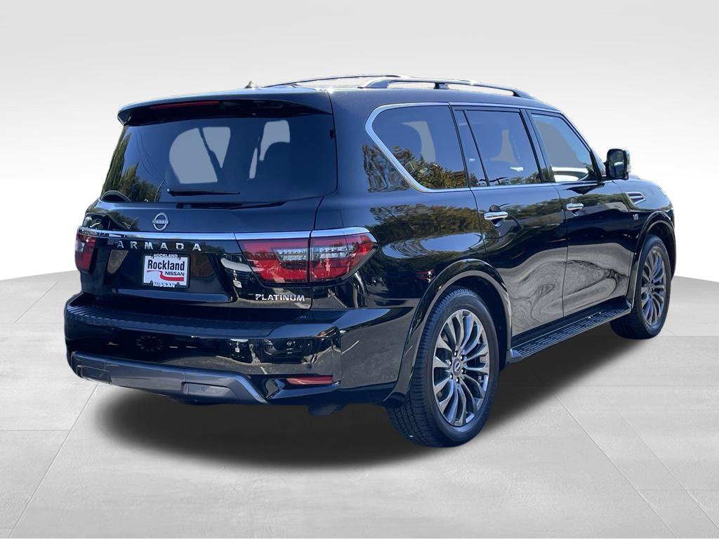 Certified 2021 Nissan Armada Platinum w/ Captain's Chairs Package AWD/4WD image 4