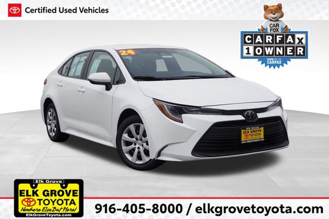 Certified 2024 Toyota Corolla LE FWD image 1