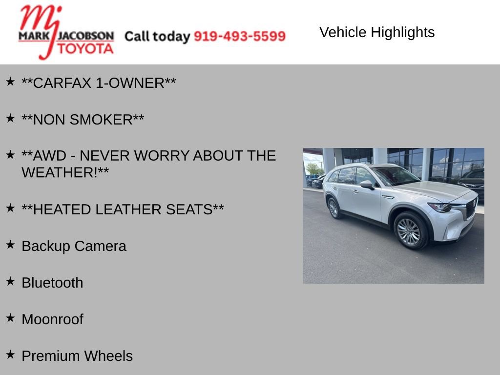 Used 2025 MAZDA CX-90 3.3 Turbo w/ Preferred Package image 6