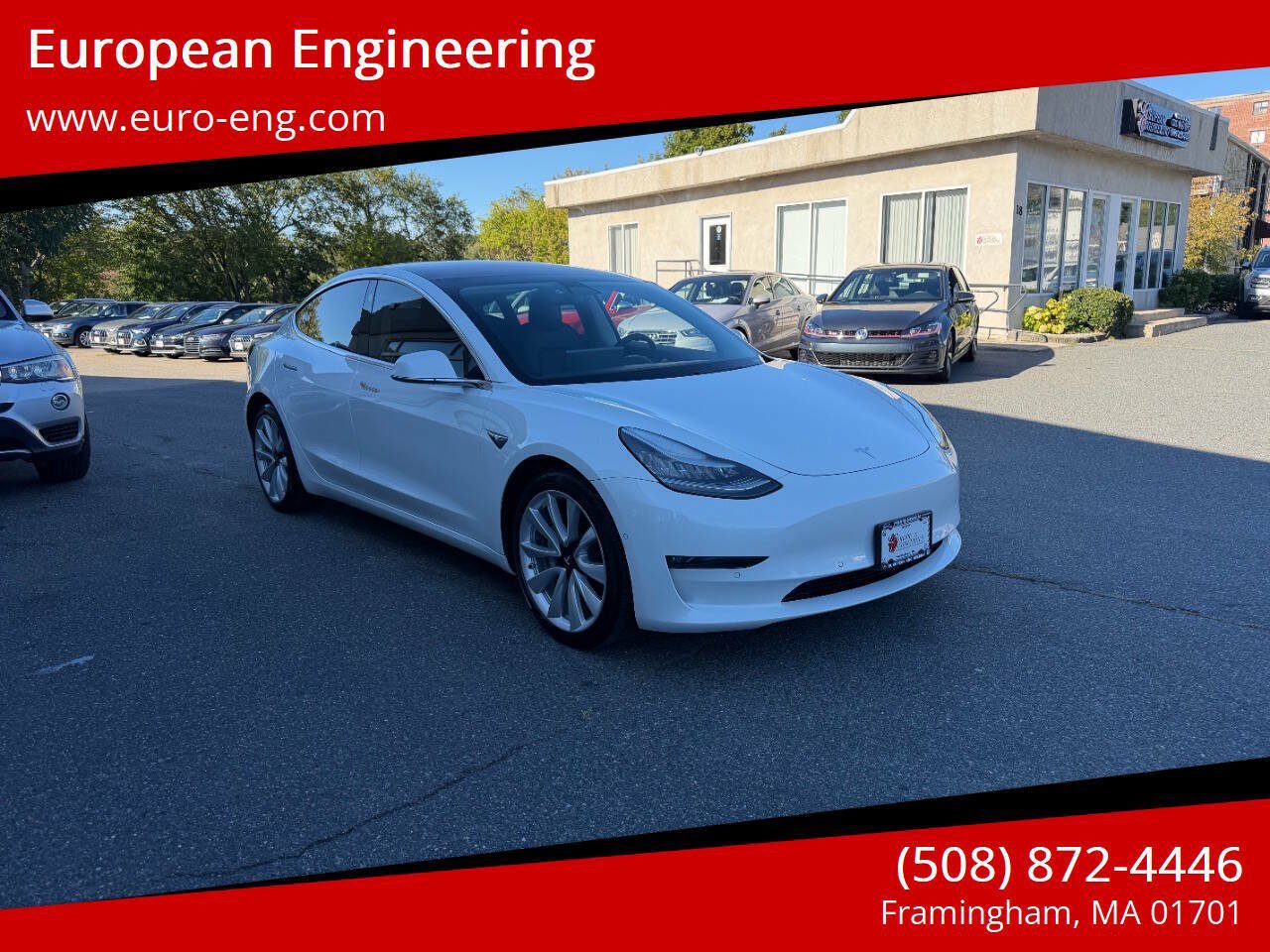Used 2018 Tesla Model 3 Long Range AWD/4WD image 1