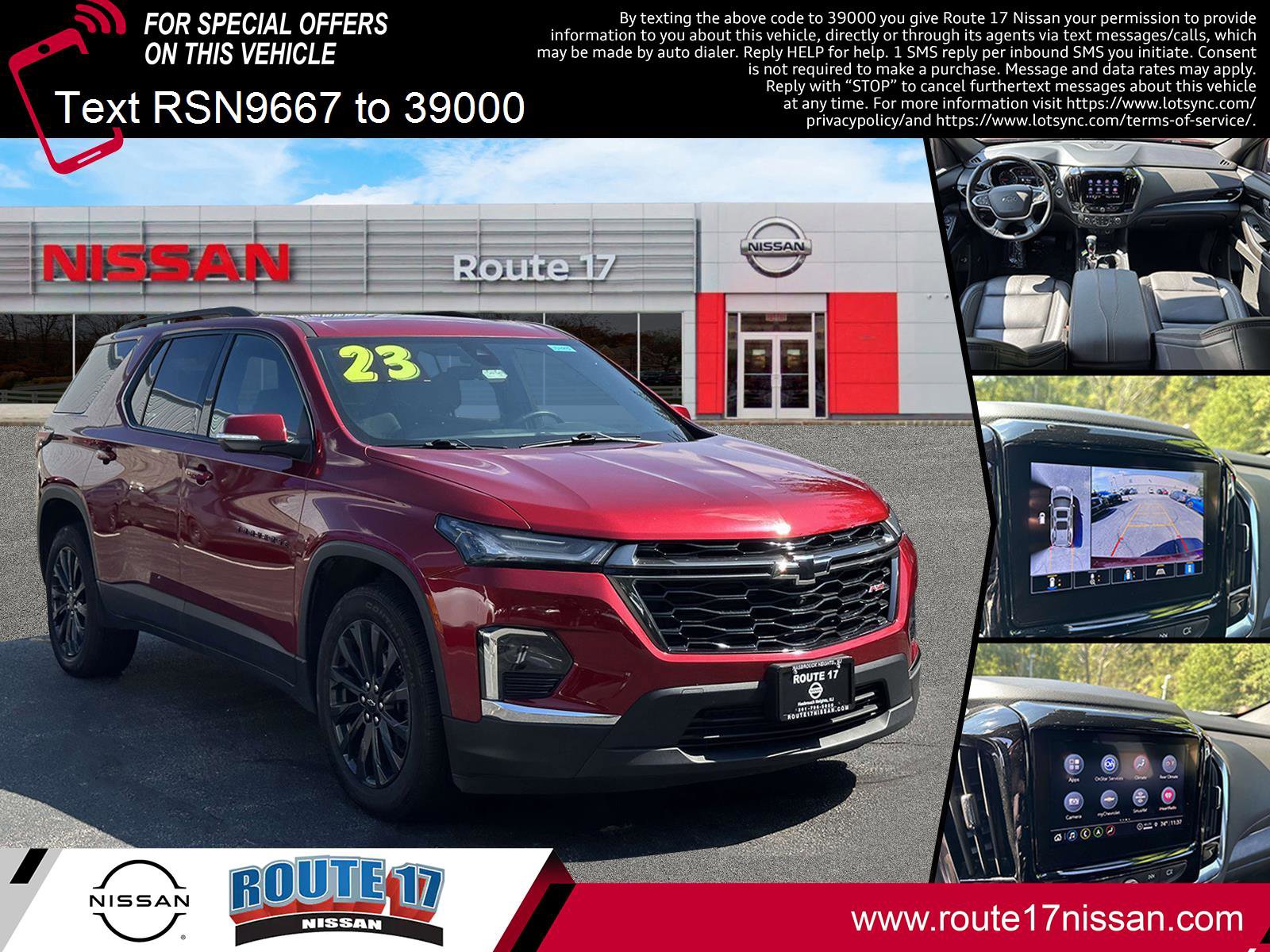 Used 2023 Chevrolet Traverse RS