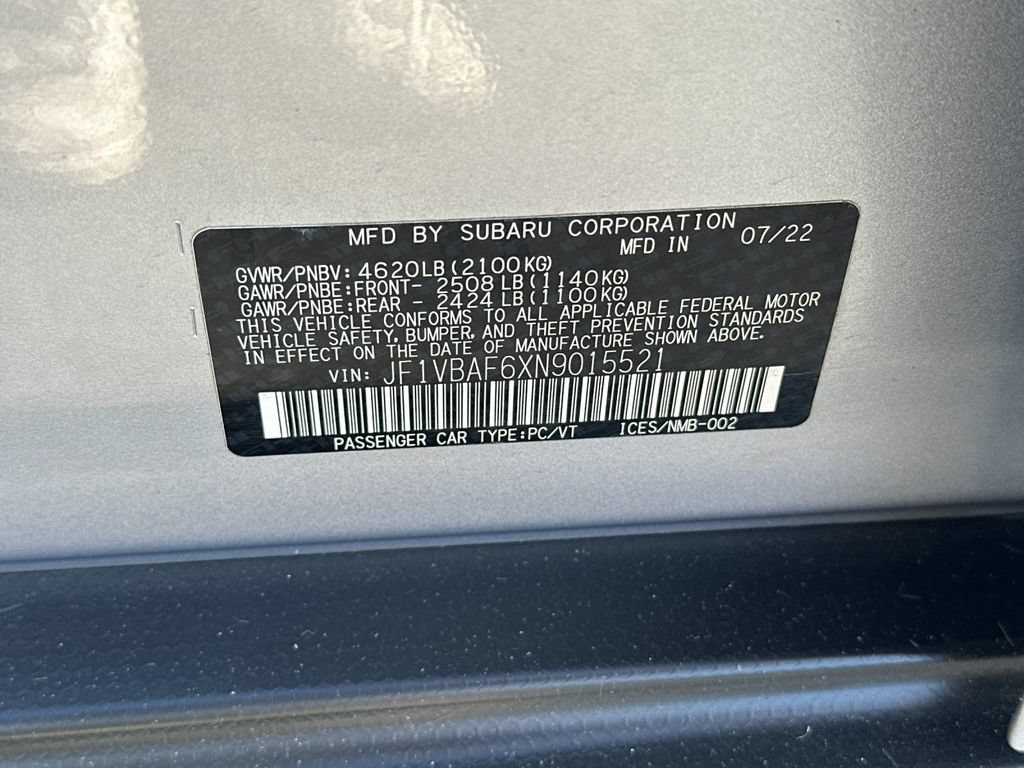 Used 2022 Subaru WRX Premium AWD/4WD image 36