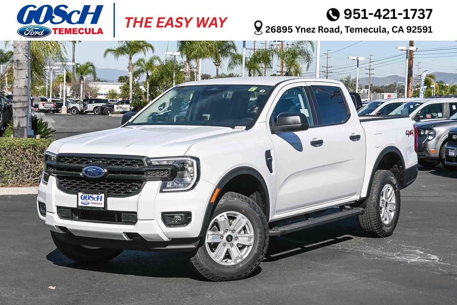 New 2025 Ford Ranger XL w/ Trailer Tow Package image 1