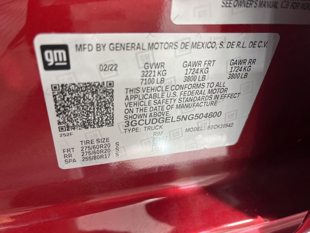 Used 2022 Chevrolet Silverado 1500 LTZ w/ LTZ Premium Texas Edition image 36