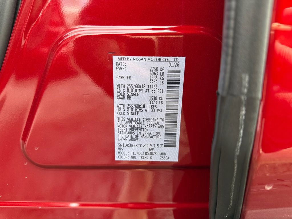 New 2026 Nissan Pathfinder SV image 24