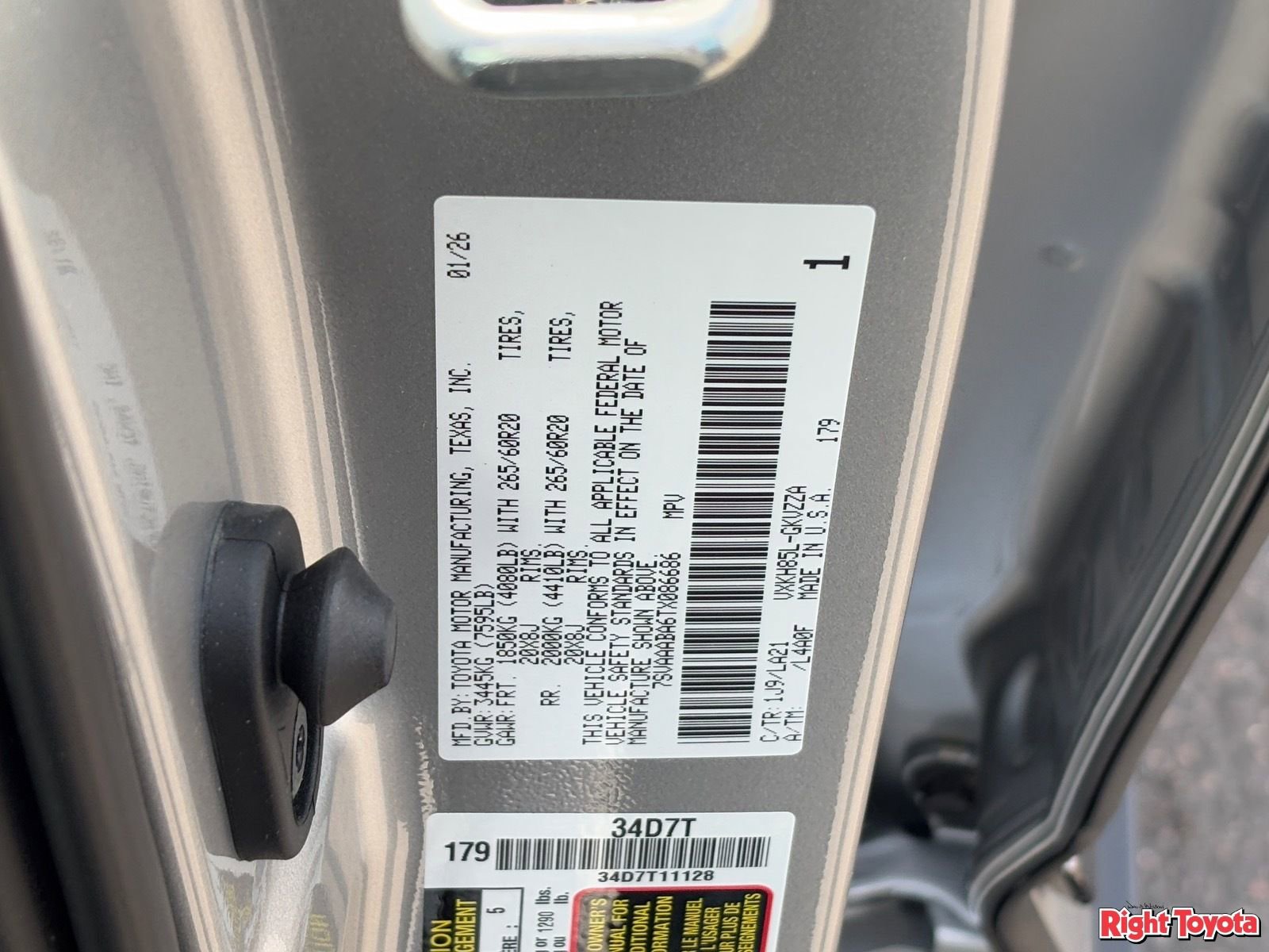 Certified 2026 Toyota Sequoia Platinum image 30