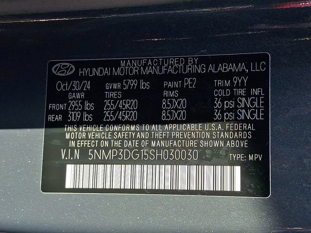 Used 2025 Hyundai Santa Fe Limited AWD/4WD image 31