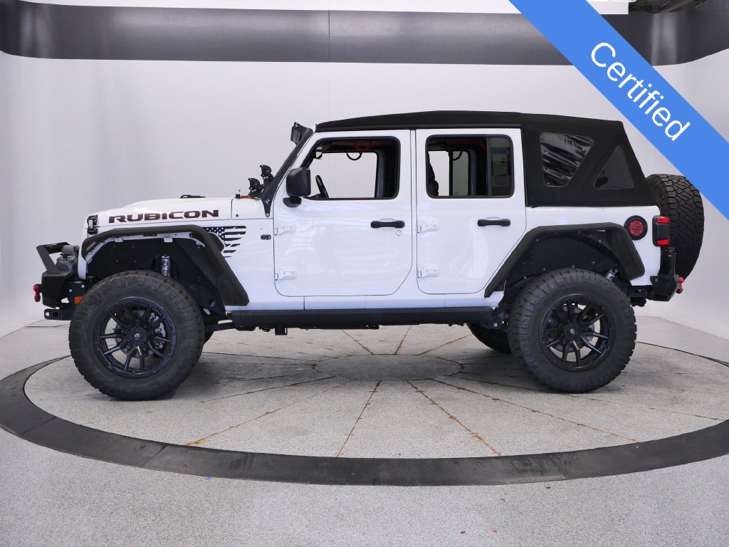 Used 2023 Jeep Wrangler Unlimited Rubicon w/ LED Lighting Group AWD/4WD image 2
