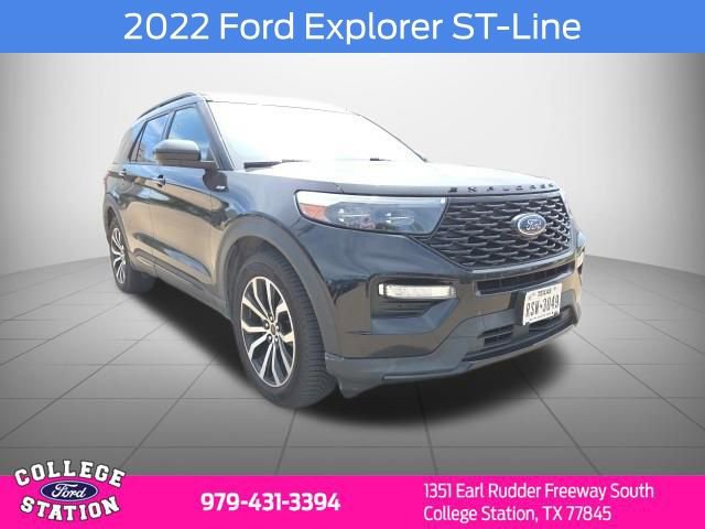 Used 2022 Ford Explorer ST-Line w/ Class IV Trailer Tow Package image 1