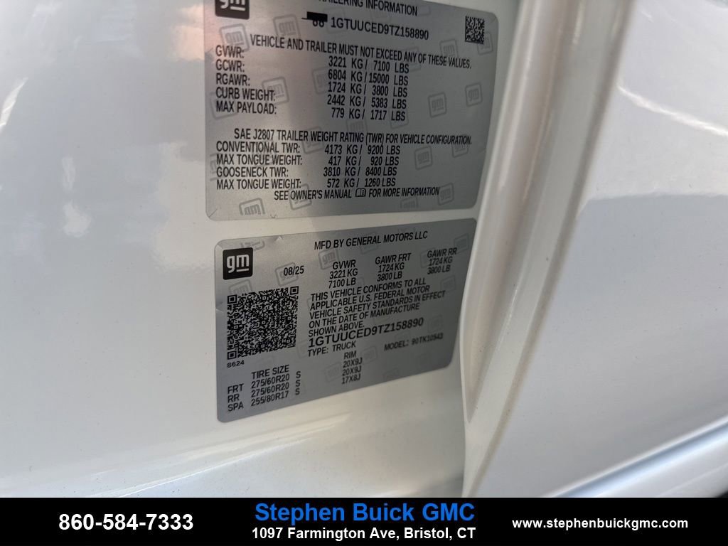 New 2026 GMC Sierra 1500 Elevation w/ Elevation Premium Package image 28