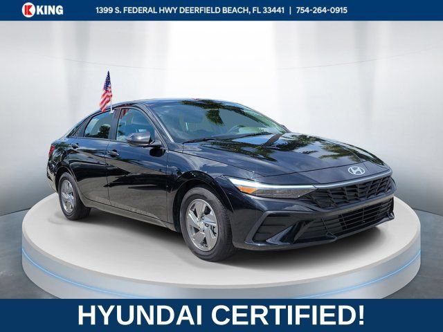 Certified 2025 Hyundai Elantra SE