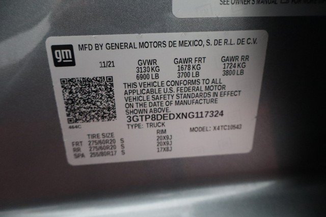 Used 2022 GMC Sierra 1500 SLT w/ SLT Convenience Package RWD image 89