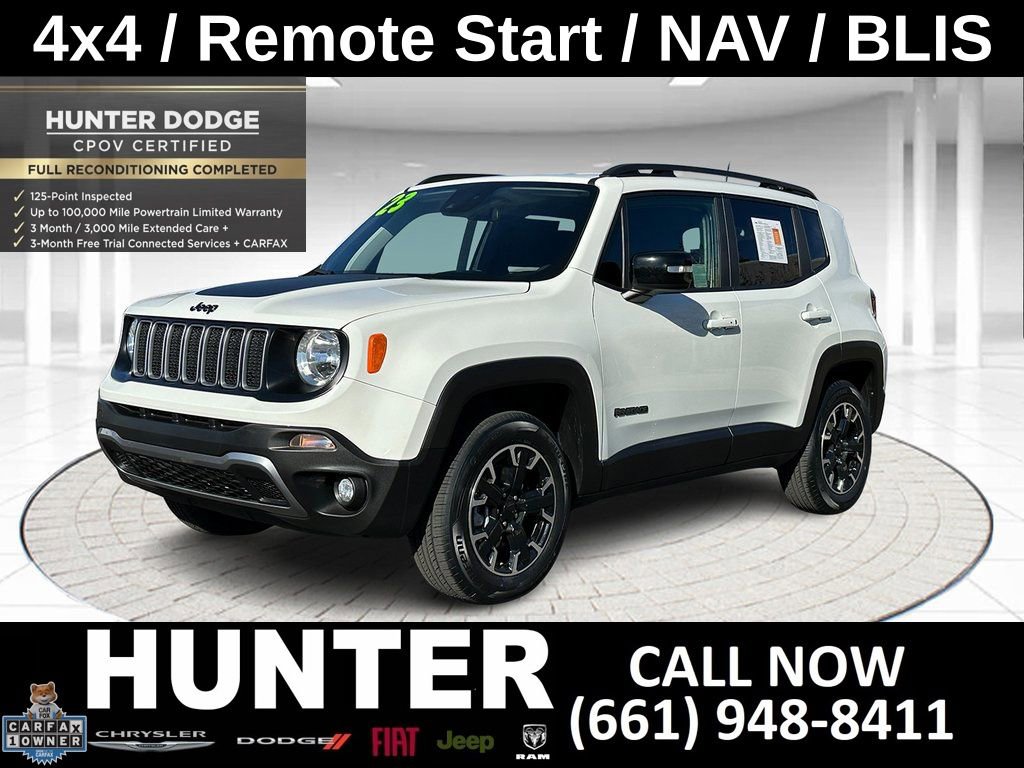 Certified 2023 Jeep Renegade Latitude AWD/4WD image 1
