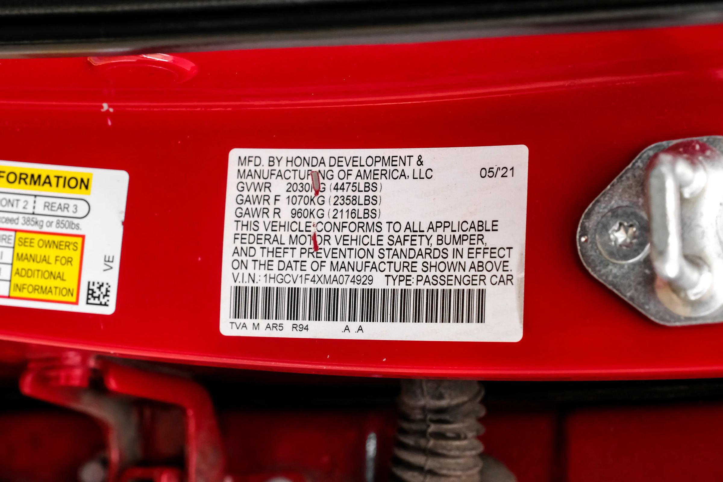 Used 2021 Honda Accord Sport Special Edition image 65