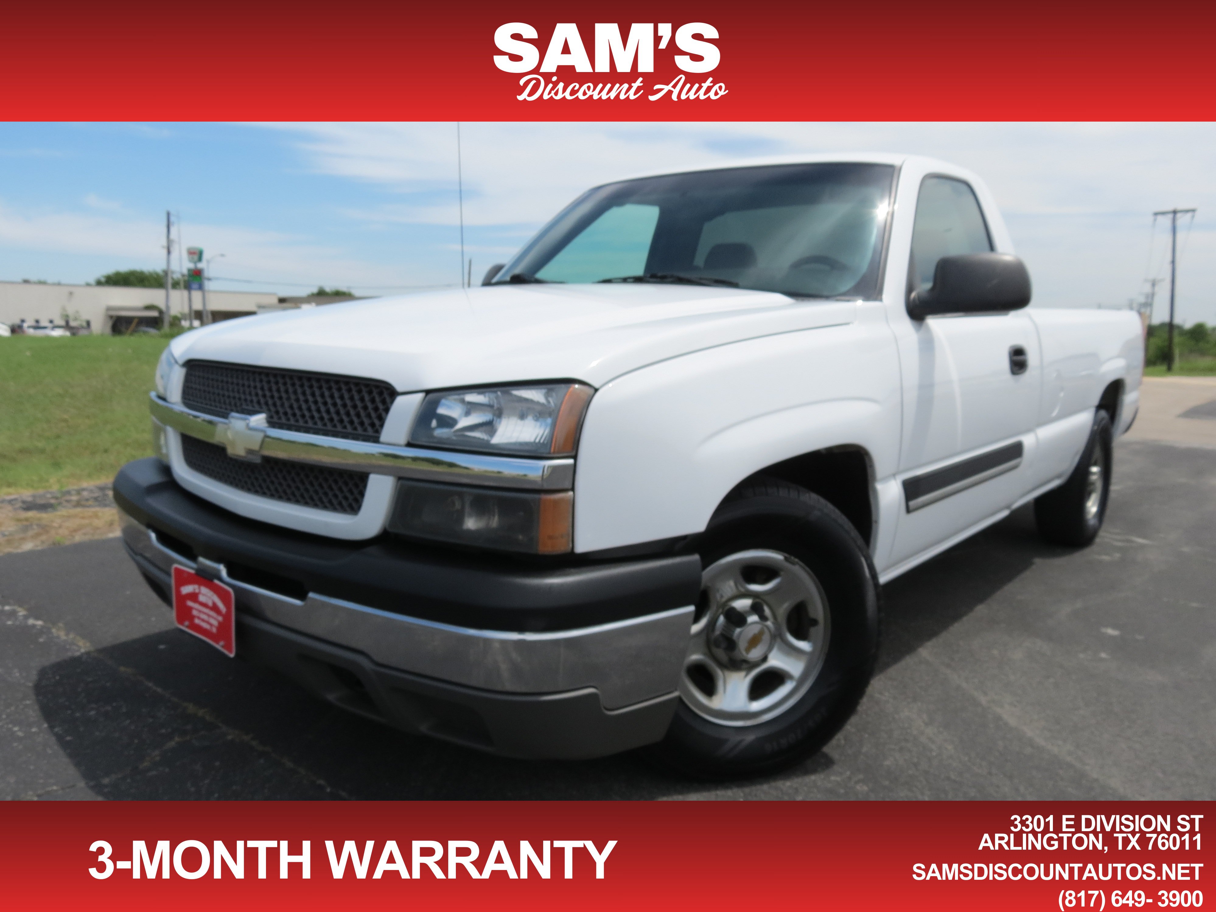 Used 2003 Chevrolet Silverado 1500 2WD Regular Cab w/ Exterior Appearance Package image 1