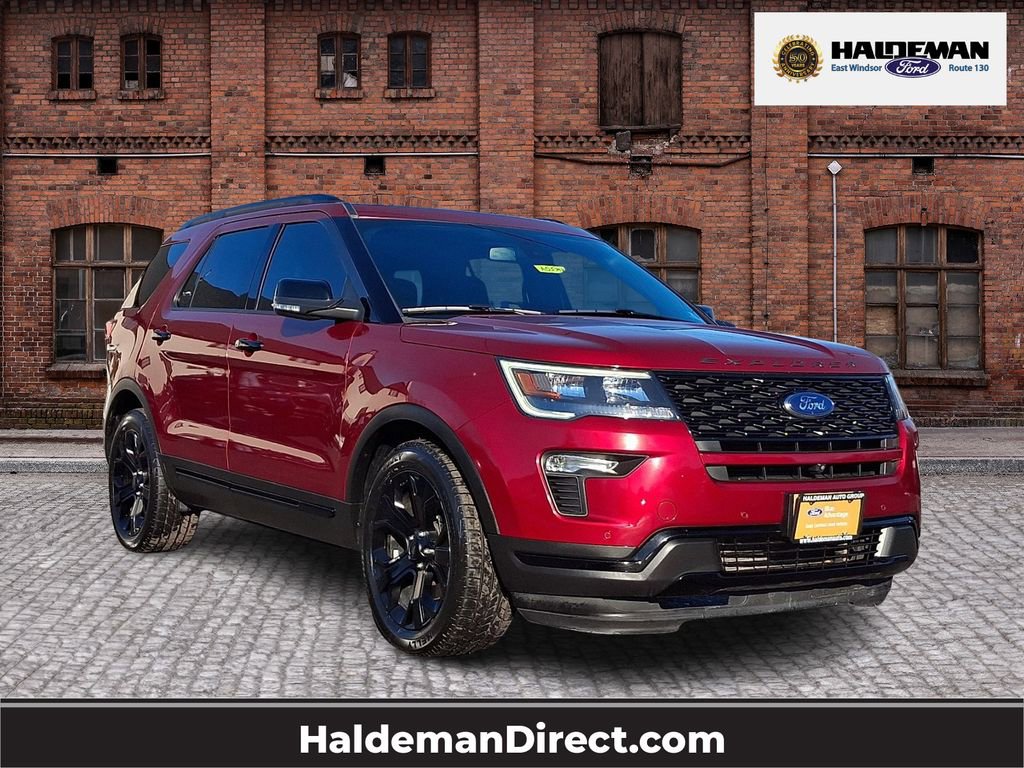 Certified 2019 Ford Explorer Sport w/ Equipment Group 401A AWD/4WD image 1