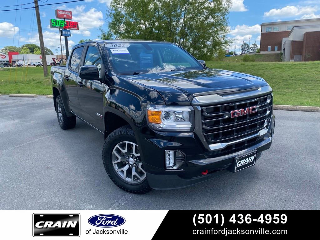 Used 2022 GMC Canyon AT4 AWD/4WD image 1