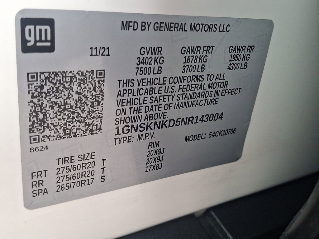 Used 2022 Chevrolet Tahoe LT image 30