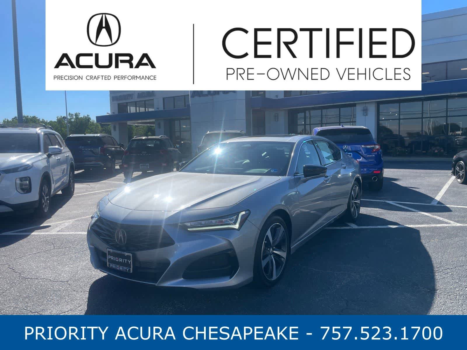Certified 2025 Acura TLX w/ Technology Package