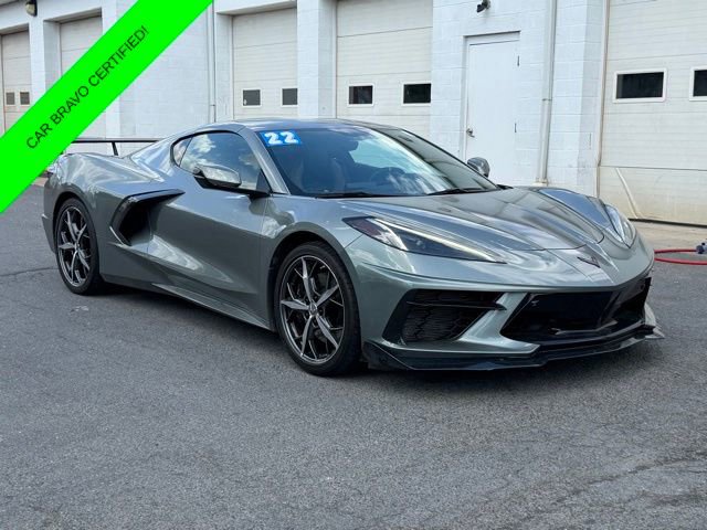 Used 2022 Chevrolet Corvette Stingray Premium Cpe w/ Z51 Performance Package RWD image 1