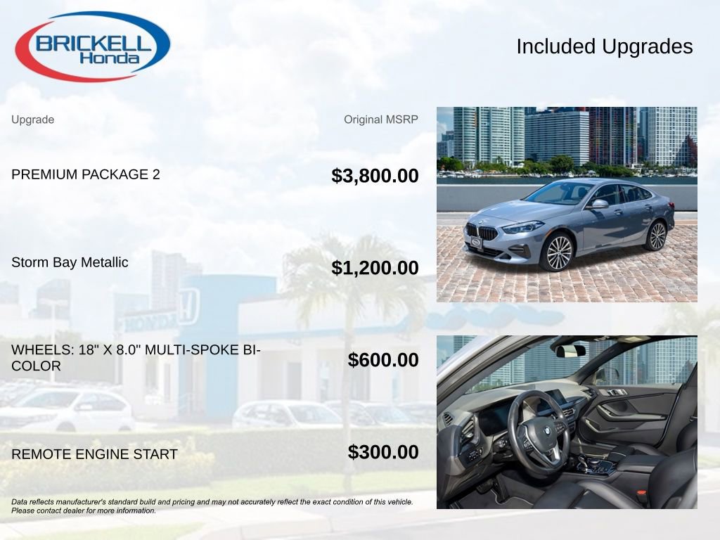 Used 2022 BMW 228i Gran Coupe w/ Premium Package 2 FWD image 11