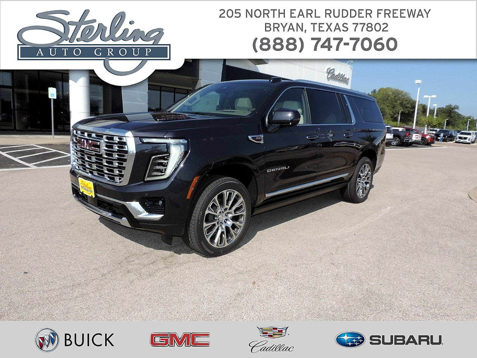 New 2026 GMC Yukon XL Denali w/ Sun & Power Step Package AWD/4WD image 1