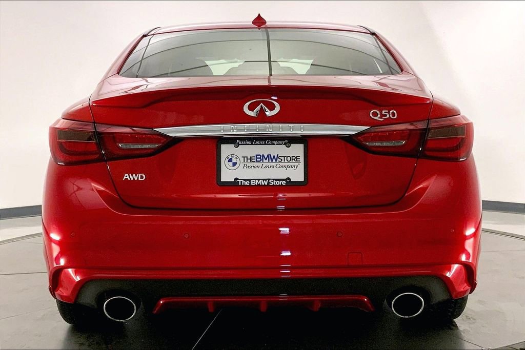 Used 2021 INFINITI Q50 Sensory w/ All Weather Package AWD/4WD image 3