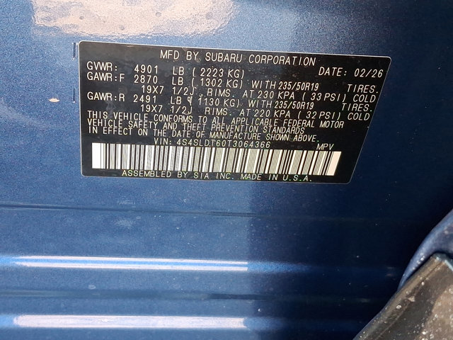 New 2026 Subaru Forester Touring image 24