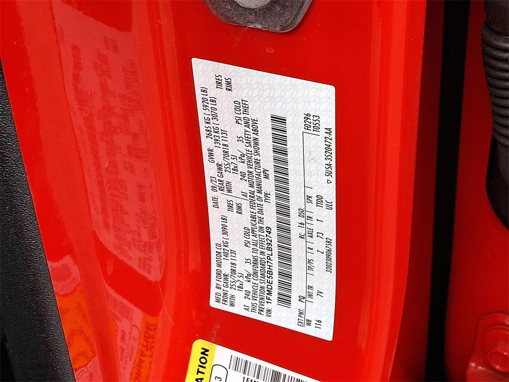 Used 2023 Ford Bronco Outer Banks image 28