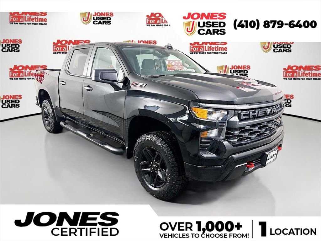 Used 2023 Chevrolet Silverado 1500 Custom Trail Boss AWD/4WD image 1