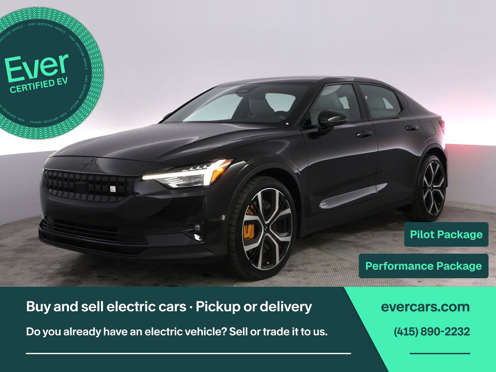 Used 2023 Polestar Polestar 2 w/ Pilot Pack AWD/4WD image 1