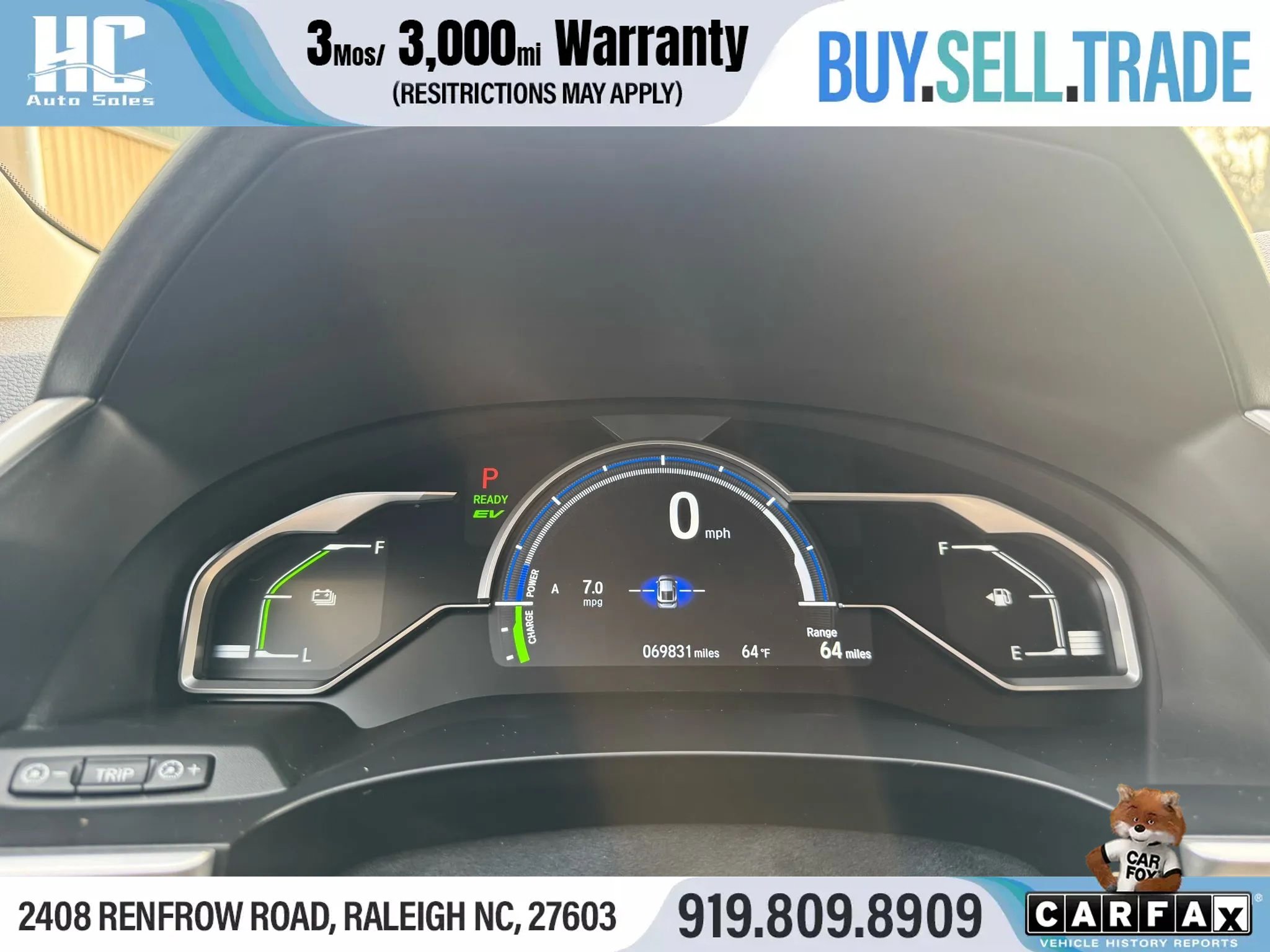 Used 2018 Honda Clarity Touring image 20