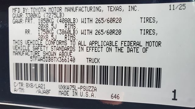 New 2026 Toyota Tundra Limited image 24