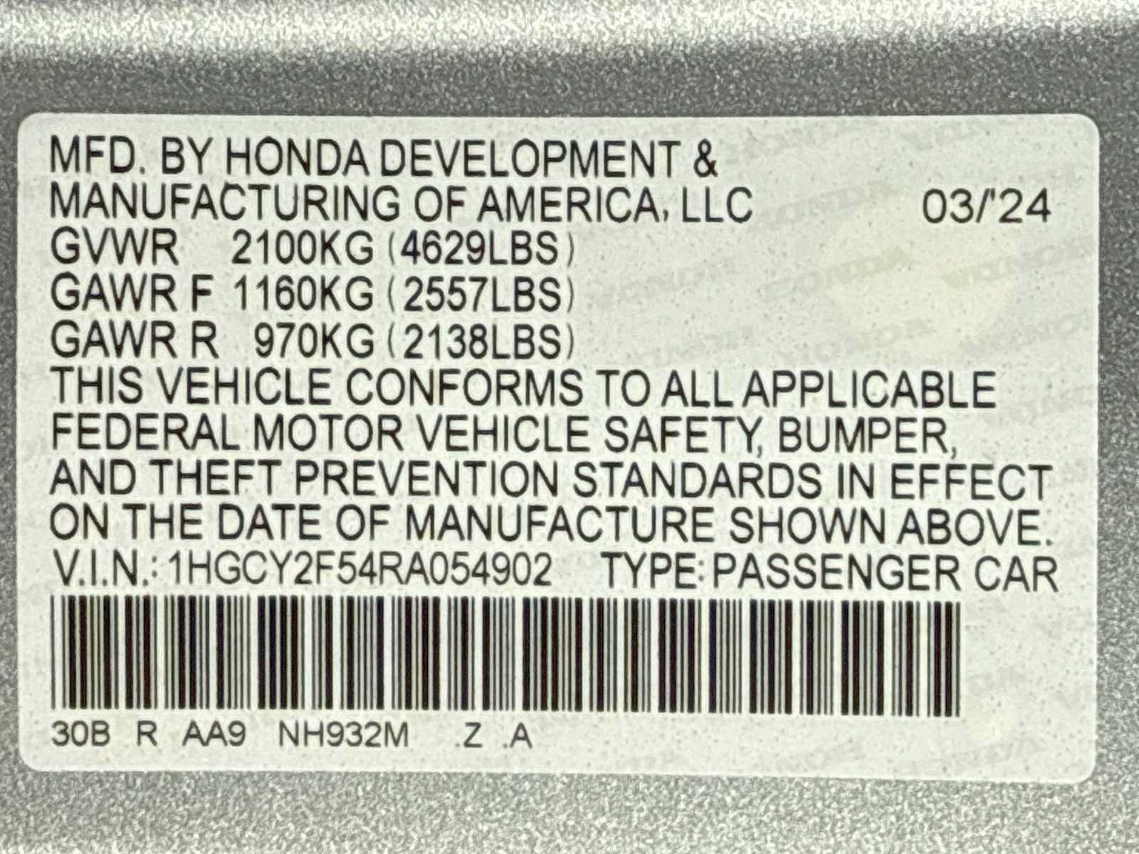 Used 2024 Honda Accord Sport image 29