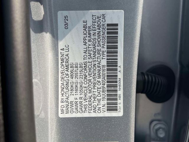 Used 2025 Acura TLX w/ Technology Package FWD image 18