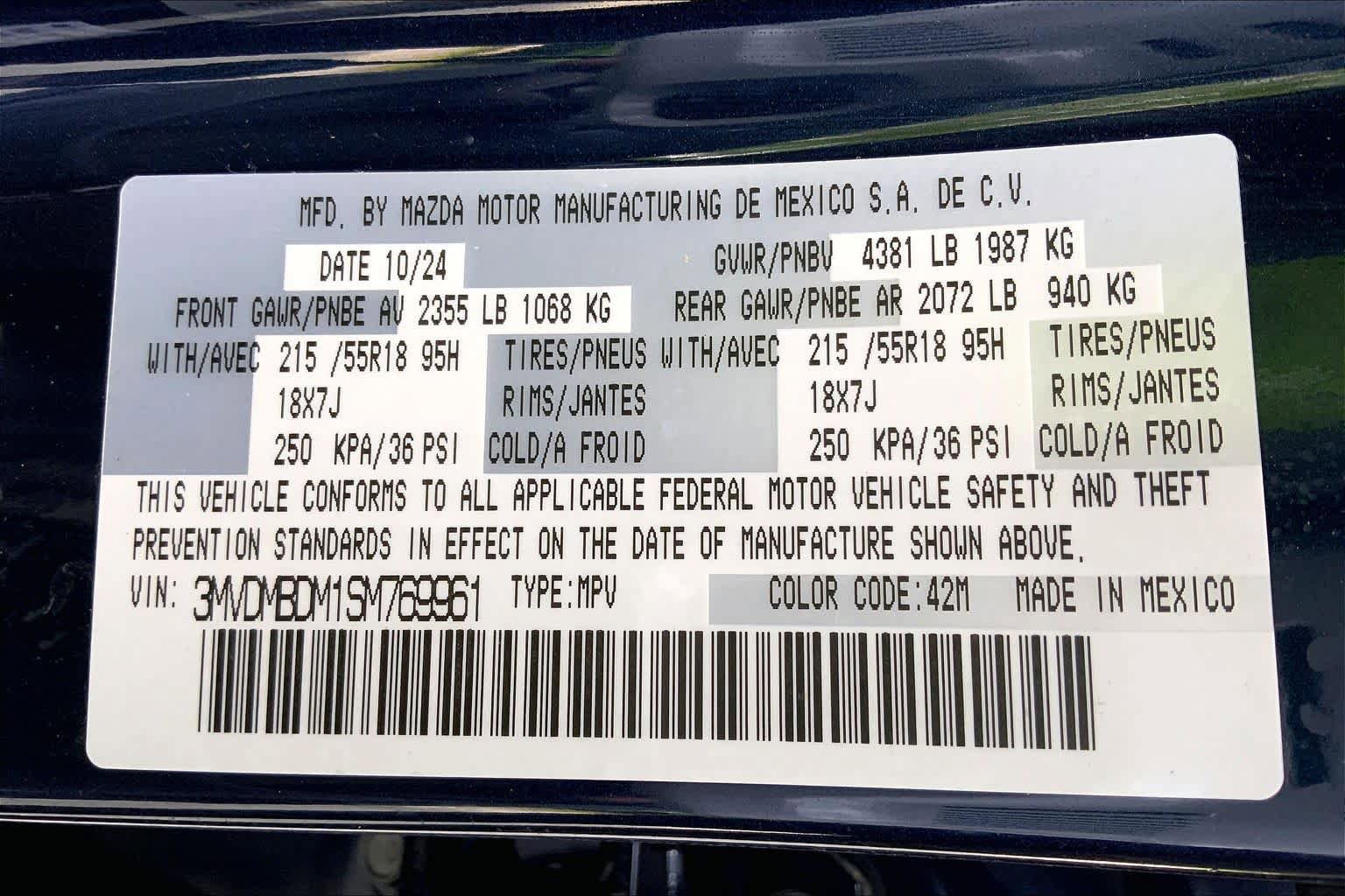 Used 2025 MAZDA CX-30 AWD 2.5 S w/ Premium Package image 34